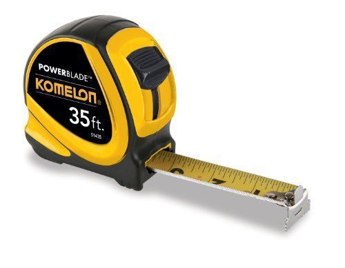 Komelon 51435 35-Foot x 1.06-Inch ABS PowerBlade Tape Measure