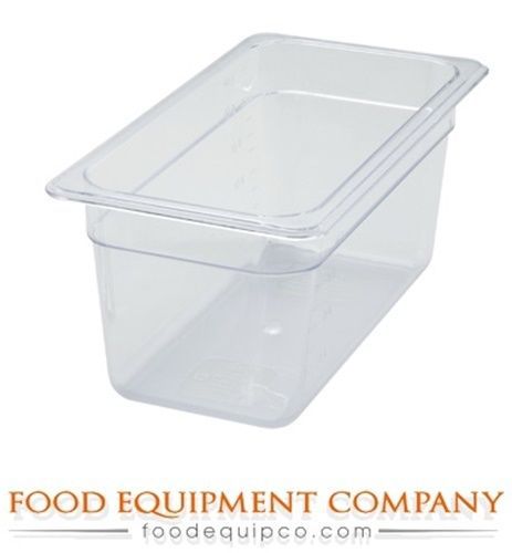 Winco SP7306 Poly-Ware™ Food Pan, 1/3 size, 6&#034; deep - Case of 24