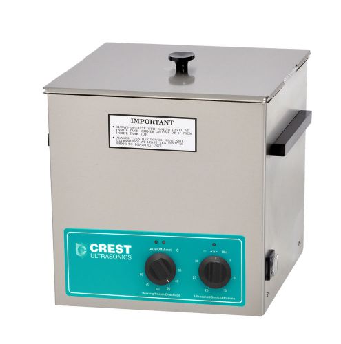 Crest 3.25 Gal Heated Benchtop Ultrasonic Cleaner w/Mechanical Timer, CP1100HT