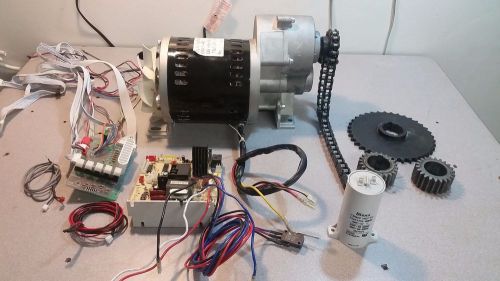 Fellowes Powershred C-480C Drive Motor &amp; Gear Assembly+Chain+Boards/cables/Capac