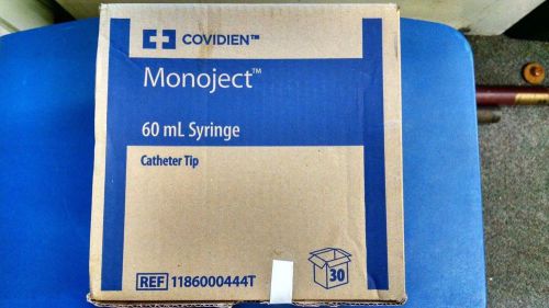 60 ml Syringe Catheter Tip Covidien Monoject 1186000444T -box of 14-