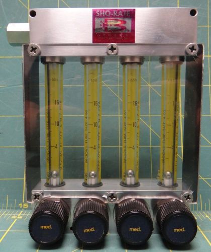 Shielded float type flow meter air liquid level pressure gauge 6680-01-073-6512 for sale
