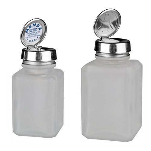 Menda mda-4444 4oz pure touch and 6oz one touch square frosted glass bottles kit for sale