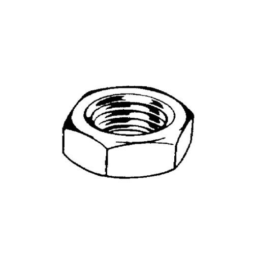 Wireless Solutions - 3/8&#034;-16, Galvanized Hex Nuts/ 100 pack
