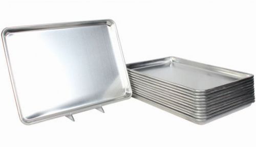 Restaurant essentials set of 12 full size sheet/baking pans 18 x 26 inch for sale