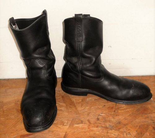 Mens red wing pecos steel toe leather work boots size 13d no reserve for sale