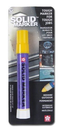 Sakura solidified paint solid marker, 14 to 392 degrees f, yellow for sale
