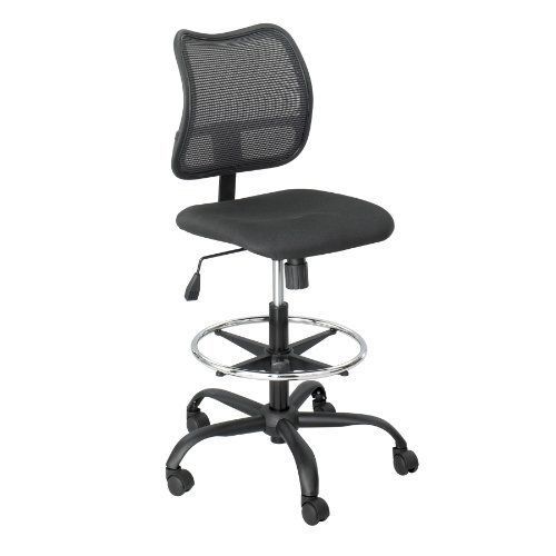 Drafting Chair Vue Extended Height Mesh Chair Black Office Furniture Seat Modern