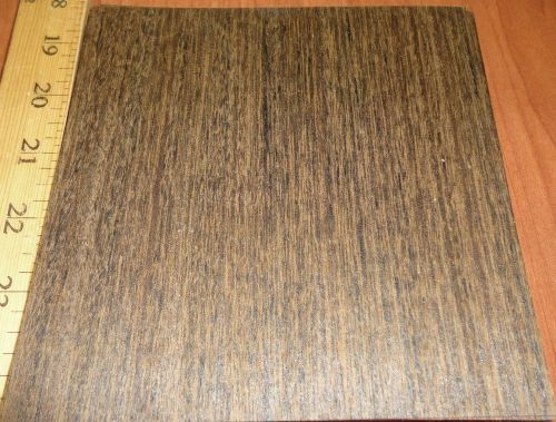 Sucupira wood veneer 6&#034; x 6&#034; raw no backing 1/42&#039; thickness &#034;AA&#034; grade sample