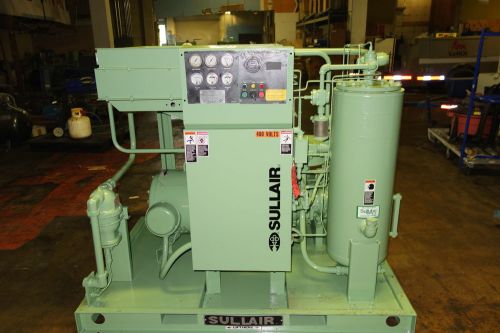 Sullair 12bs-60h 60 hp rotary screw air compressor for sale