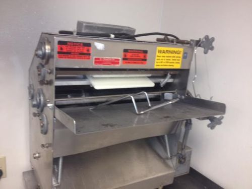ACME MRS11 Double Pass Table Top Dough Roller Tested Stainless Steel 115 Volt
