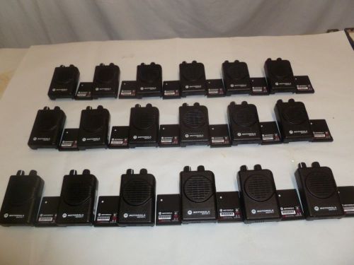 EIGHTEEN Excellent Motorola Minitor V 462-469.9 MHz UHF Fire EMS Pagers