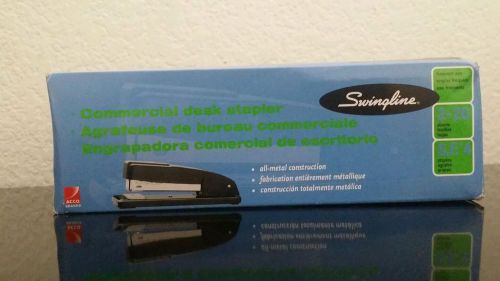 Swingline commercial desk stapler 20 sheet capacity black metal - brand new item for sale