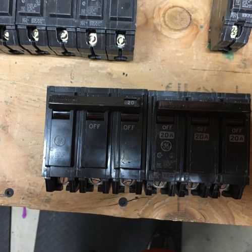 General electric lot if breakers for sale