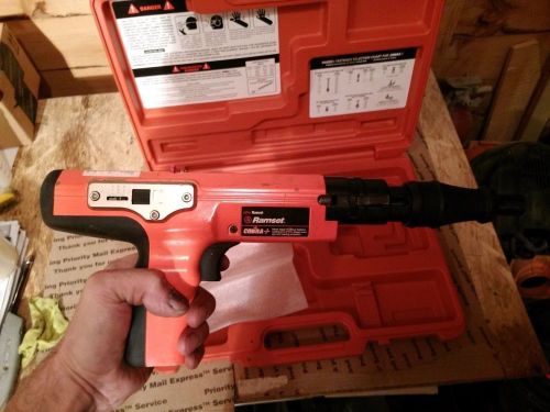 Ramset Cobra 0.27 Caliber Semi-Automatic Powder-Actuated Tool Works Excellent NR