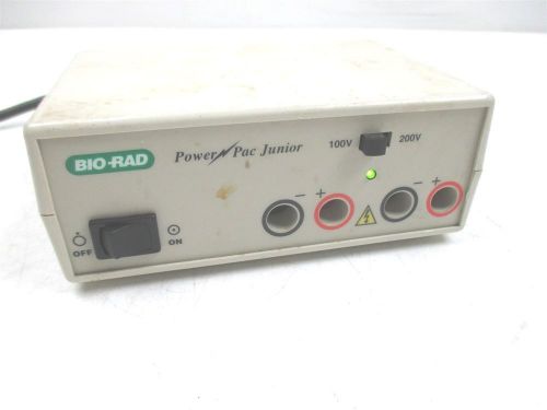 Bio-rad power pac junior 100v 200v electrophoresis power supply medical unit lab for sale