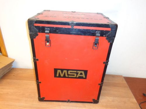 Mccaa Msa 2 Hr Appartus Carrying Case 19&#039;&#039; L X 15.5&#039;&#039; W X 25.5&#039;&#039; H FREE SHIPPING