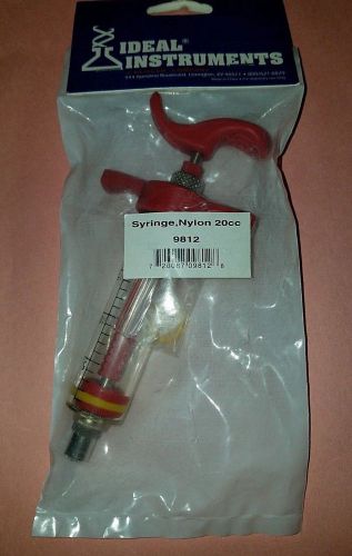 Ideal Instruments 20cc Nylon Syringe 9812