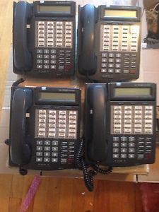 Lot of 4 Vodavi Starplus STS 24 button telephones 3515-71 STSE