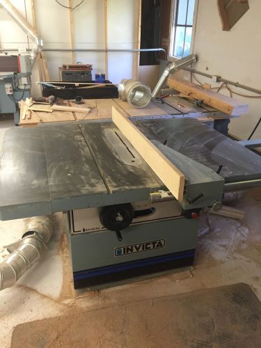 Invicta delta rt 40 table saw 7.5 hp 14-16&#034; blade many extras! for sale