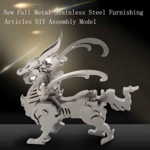 New Full Metal Stainless Steel Furnishing Articles DIY Assembly Model HO