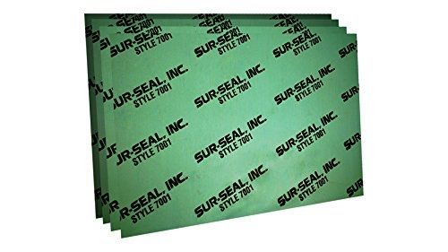 Sur-seal gs700109430x30x4 green aramid fibers/nbr 7001 non-asbestos compressed for sale