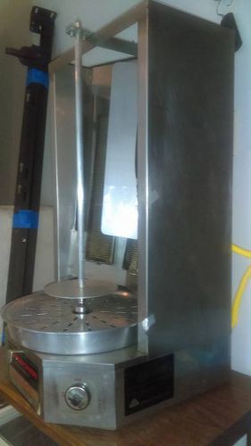 STAINLESS VERTICAL GAS COMMERCIAL GYRO