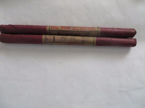Lot of 2 cleveland twist drill bit cle-forge no. 950 high speed  13/32 usa for sale