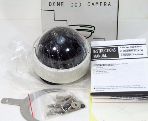 Supercircuits ir b/w dome ccd security camera - md6-irda - new for sale