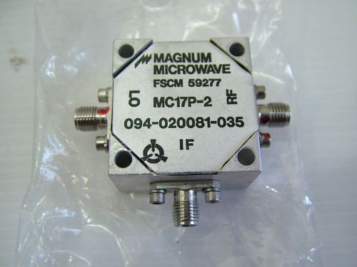 1.1 - 3GHz RF double balanced mixer IF: DC-700MHz MC17P-2