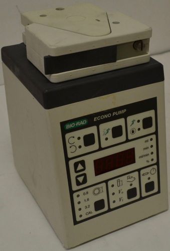 Biorad econo pump ep-1 2-channel bi-directional variable speed peristaltic pump for sale