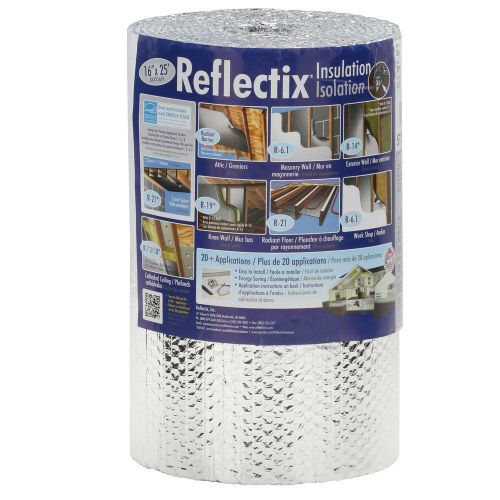 Reflectix ST16025 16 in. x 25 ft. Double Reflective Insulation with Staple Tab