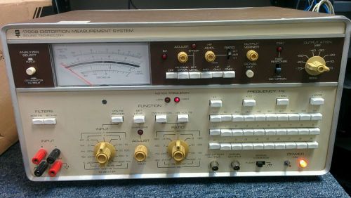 Sound Technology 1700B Distortion Measurement System