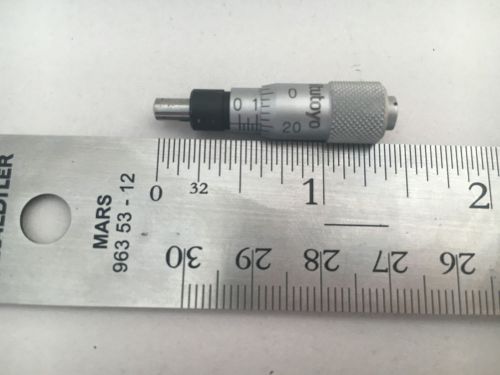 Mitutoyo 148-206 Miniature Micrometer Head