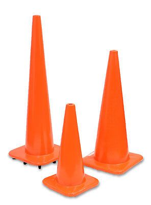 18&#034; Traffic Construction Safety Cone - Orange (1 Cone)