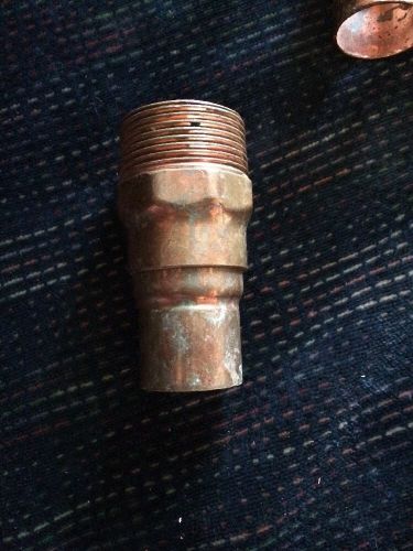 Lot of 10 diff copper rolled 1-1/8&#034; mueller industries fittings for sale