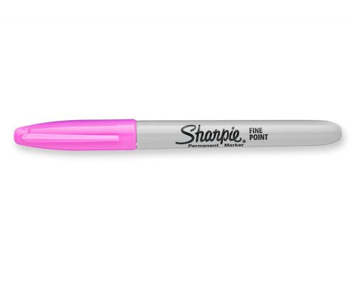 SHARPIE  ELECTRIC PINK  PERMANENT MARKER FINE POINT TIP NEW 1927340