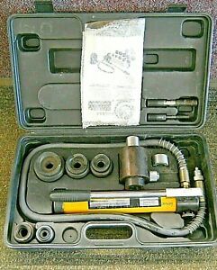 PITTSBURGH Hydraulic Knockout / Punch Driver Set 14PC