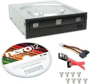 Super AllWrite IHAS124-04-KIT 24X DVD+/-RW Dual Layer Burner +Nero 12 Essentials
