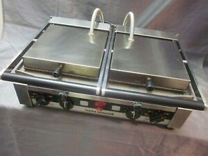 Nuova Simonelli Double Industrial Panini Grill with Two Plates P2L 220V - VGC