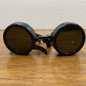 Vintage Safety Glasses Welding Goggles  Steampunk Cosplay Industrial Antique