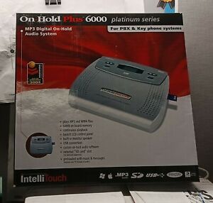 Intellitouch On-Hold Plus 6000 MP3 Digital On-Hold Audio System 