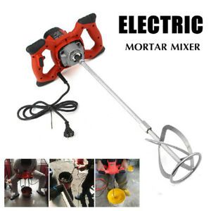 Electric Handheld Concrete Mixer Cement Stirrer For Mixing Thinset Plaster Mud