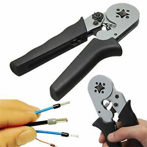 AWG24-10 Self-Adjustable Terminal Crimping Tool Wire Cord Crimper Plier 0.08-6mm