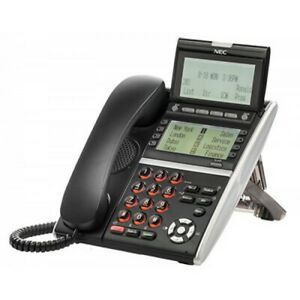 NEW NEC DTZ-8LD-3(BK)TEL 650010 DZV(XD)W-3Y BE113809 Phone Black 1 YEAR WARRANTY