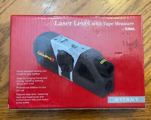 TANDY  LEVELPRO 3 {96413-040}  LASER LEVEL w/Tape Measure &amp;Takes 2 AAA Batteries