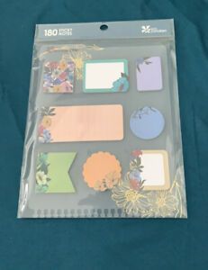 Erin Condren Flower Power Snap-In Sticky Notes, 180 Notes, New