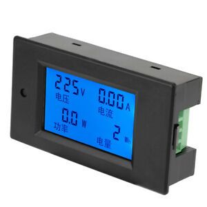 PZEM-021 LCD Display Digital AC Voltage Current Power Energy Meter 20A AC80-260V