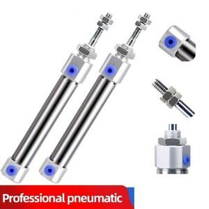 Pneumatic Air Cylinder Kits Double Acting Single Rod 150mm Bore Stroke Equipment