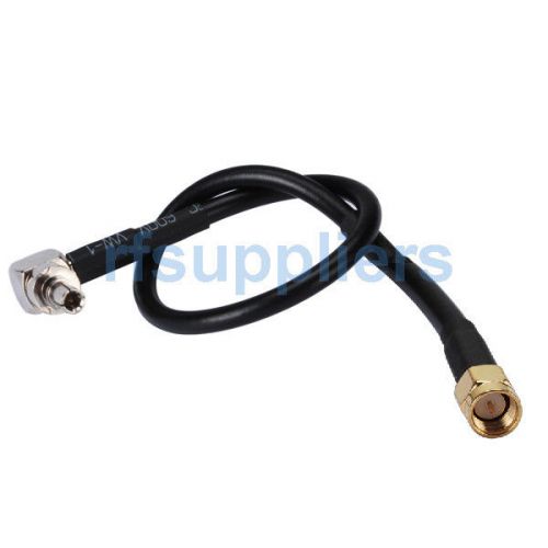 Sma male to crc9 male right angle huawei usb modem cable 3g modem e176g e156g for sale